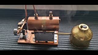 scratch built steam engine