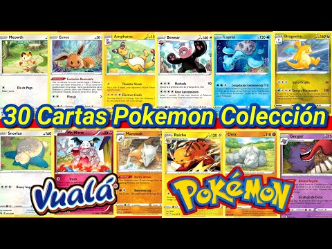 Estas son las 30 cartas pokémon que van a salir en vualá sorpresa.✌🏻