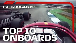 Onboards | 2019 german grand prix ...
