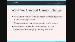 Empowering Employees: What We Can And Can't Control