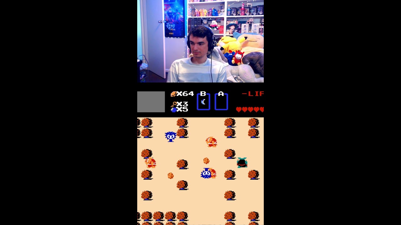 LIVE 🔴 The Legend of Zelda 100% All RetroAchievements (Vertical)