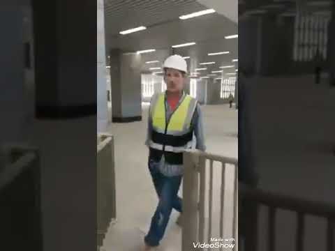 جوله داخل القطار الكهربائي للبث التجريبى ومعرفه اسعار التذاكر وعدد المحطات ة
