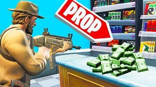 COPS vs. ROBBERS in PROP HUNT! (Fortnite)