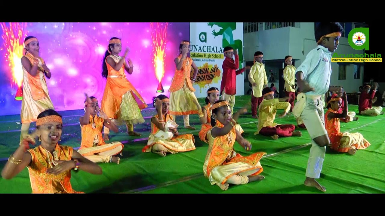 Motivational Dance | 8th Annual Day Celebration | Arunachala Matric School @ Keelapalur