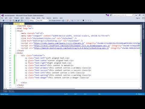 Bootstrap - Typography
