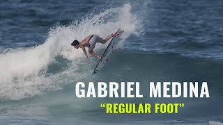 Gabriel Medina as a Regular Foot