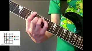 LEARN 36 CHORDS IN UNDER 5 MIN!!! 6 String Barre Chords Video 1