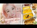 jaime tries not to fail thanksgiving LOL ≧◡≦ | cooking vlog