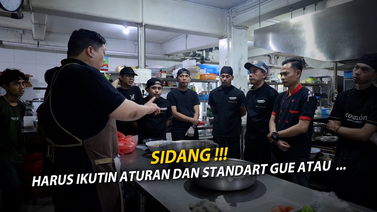 GAK BANYAK BACOT !!! RESEP DAN STANDAR DI KITCHEN CORAZON GUE OBRAK ABRIK... SILAHKAN DI COBA !