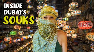 Exploring Dubai's Souks and Markets (Wearing a local Shemagh)