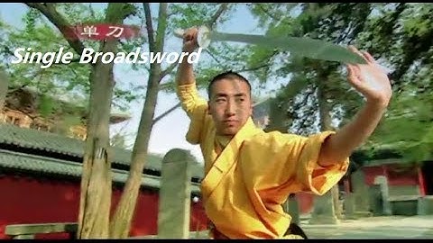 少林器械：单刀 Shaolin Weapon: Single Broadsword