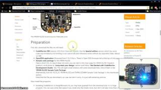 Information FRDM KL25Z bootloader Guide