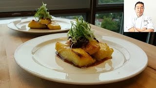 MisoMarinated Sea Bass with Shiitake Soy Glaze Sauce  How To Series