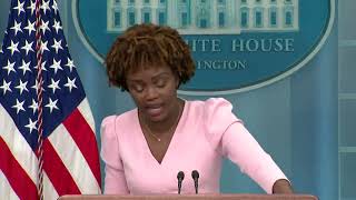 Karine Jean-Pierre Falsely Claims Biden "Has Condemned" Assassination Attempt On Justice Kavanaugh