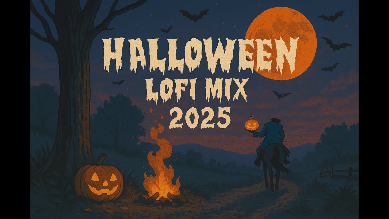 Halloween LoFi Mix 2025 - 1 Hour of Spooky LoFi Beats for Trick or Treating and Halloween Parties