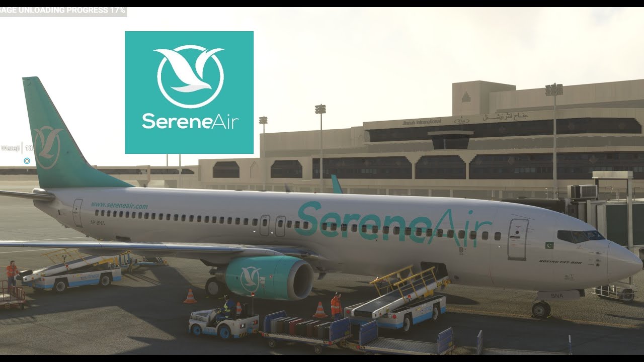Serene Air FULL FLIGHT 737 800 Islamabad Karachi ULTRA serene-air-full-flight-737-800-islamabad-karachi-ultra