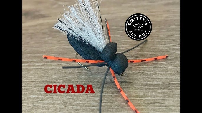 The Sickada -- Foam Cicada Fly Pattern by Curtis Fry 