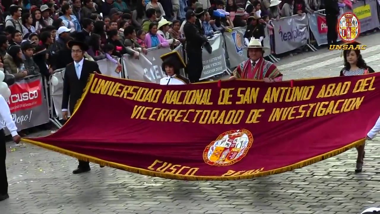 UNSAAC BRINDA ESPECTACULAR SALUDO AL CUSCO EN SUS FIESTAS JUBILARES