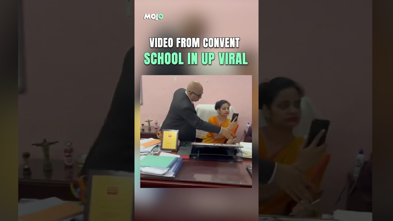 "Don't Touch Me" |Dramatic Video From A Prayagraj School Shows A Principal Being Forcefully Removed
