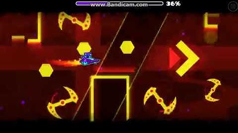 Daily Level #22 Geometry Dash [2.1]-Deflux By Lemons (Hard 4* w/2 coins)