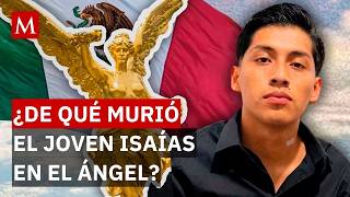 “Se fue sin permiso”: lo que captaron las cámaras del joven de 19 años en el festejo del Ángel