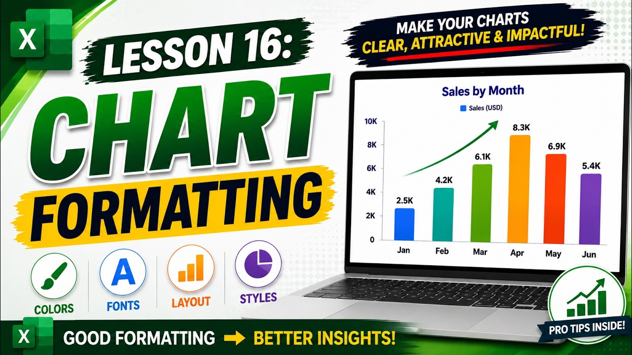 Data analyse using excel lesson 16 - YouTube