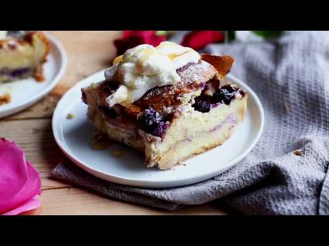 Blueberry Cream Cheese French Toast Bake Recipe