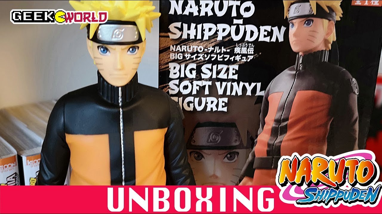 Naruto Uzumaki Big Size Vinyl Figure UNBOXING FIGURINE NARUTO YouTube