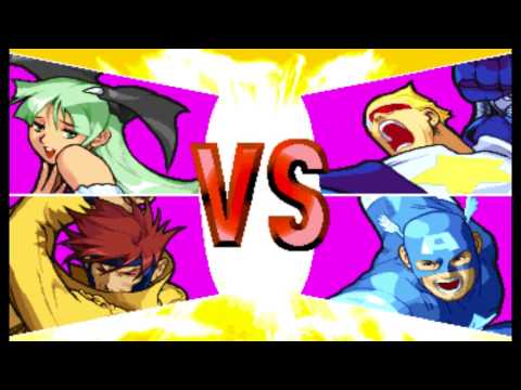Marvel vs Capcom 1 ( Arcade ) - Morrigan / Gambit Playthrough ( July 11, 2017 )