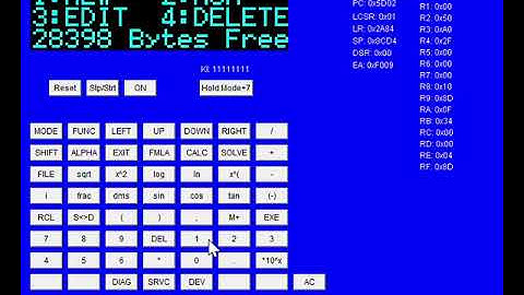 Emulating the Casio fx-5800P in BeuCalc