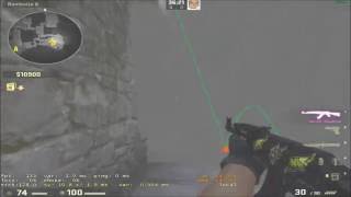 CSGO - Cobblestone B site smoke