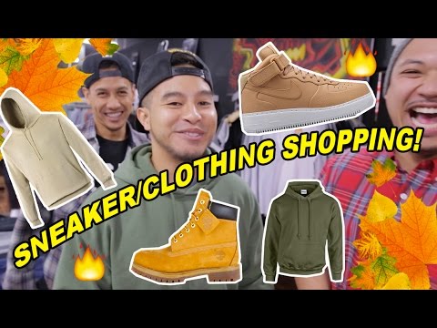 FALL/WINTER SHOPPING! WHAT TO BUY! SNEAKERS & CLOTHING! - YouTube