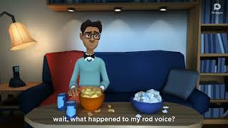 Samir’s rod voice has changed in Plotagon studio