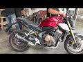 Yoshimura r77 full system exhaust for honda cb650r