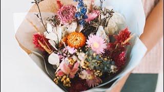 How to make a Dried Flower Crown