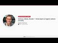 Stephen Parkinson, Nono | Enforce, Attest, Decide - three layers of agent runtime security