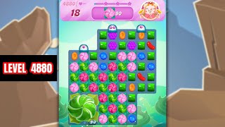 Candy Crush Saga Level 4880 (NO BOOSTERS) || 3 Stars 🌟🌟🌟