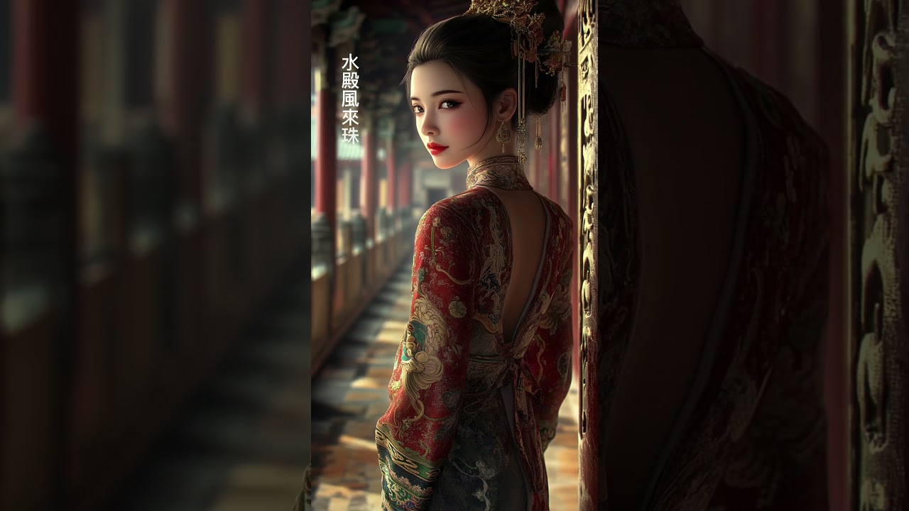 古風美女 #古風美女 #模特兒 #寫真 #ai