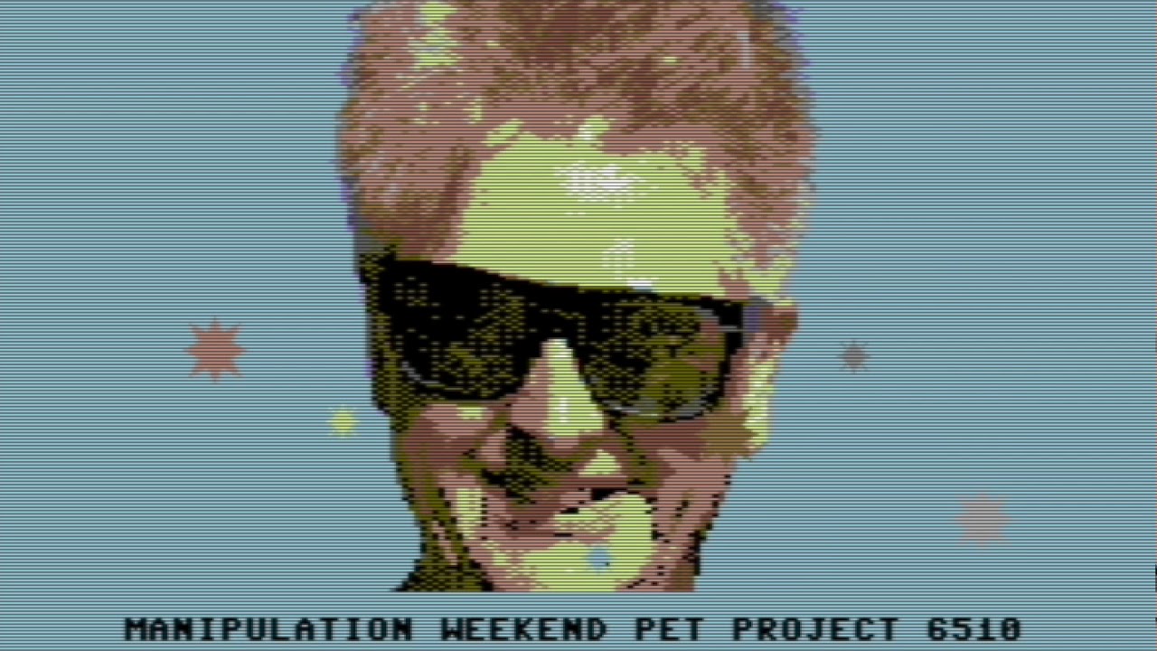 C64 6510 assembly demo - clip