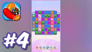 Candy Crush Saga - Playthrough Gameplay Part 4 (Android, iOS) screenshot 4