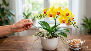 فقط آن را روی ریشه‌ها بپاشید! ارکیده بلافاصله ریشه‌های جدید ایجاد می‌کند و در تمام طول سال شکوفه می‌ screenshot 5
