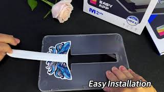 Lito M Clear Glass Screen Protector With Easy Install Applictor For Ipad