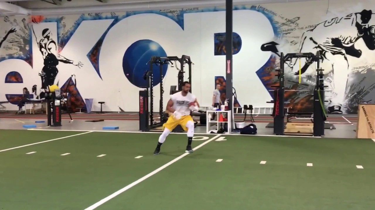 Running Routes & Football Drills by NFL TE Nick Truesdell.