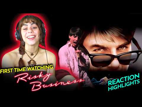 Leia fully invested in RISKY BUSINESS (1983) Movie Reaction FIRST TIME WATCHING