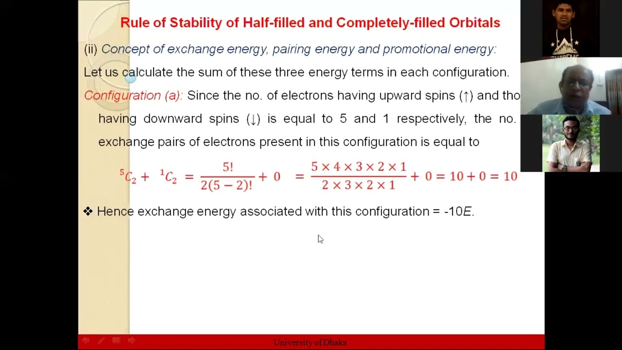 Mastering the Rules of Stability: Half-filled and Completely Filled Orbitals Explained