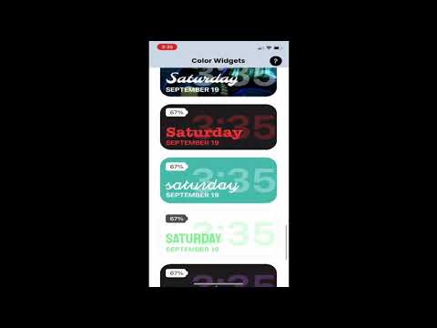 How to Change/Add Widgets Color in iOS 14! iPhone X! iPhone - YouTube