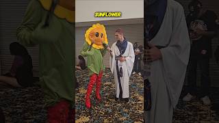 We Asked a Sunflower from Plants vs. Zombies About Their Costume 🌻
