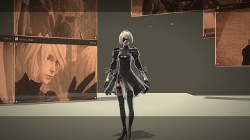Nier: Automata Route C - Soul Box Obtain Keys: 2B Memories "Damn It Stop!" 9S Dialogue Cutscene