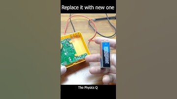 Battery symbol on Multimeter problem