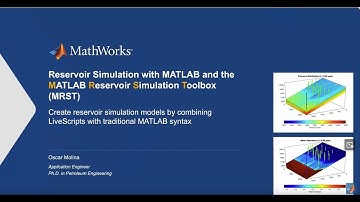 Simulación de Yacimientos en MATLAB con MRST  | Mathworks | MATLAB Day Colombia